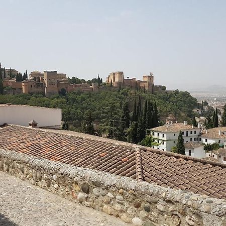 Cueva Albaicin Granada Avec Vue Sur L'Alhambra Villa Buitenkant foto