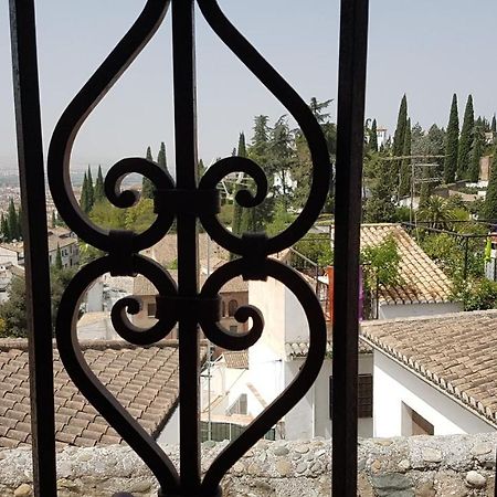 Cueva Albaicin Granada Avec Vue Sur L'Alhambra Villa Buitenkant foto